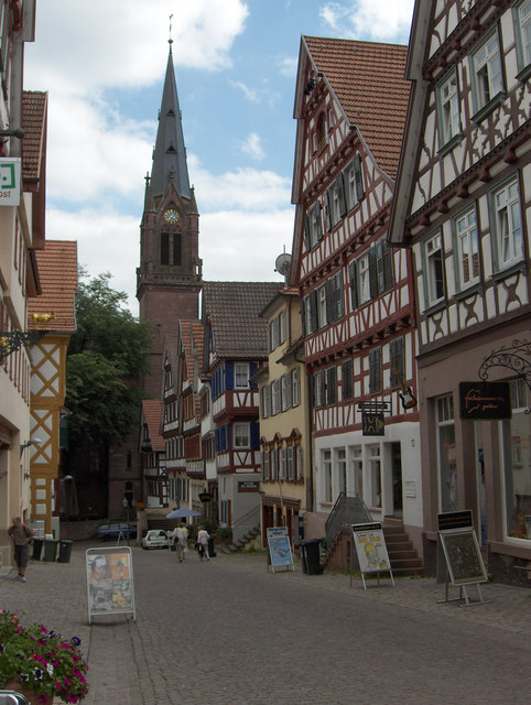 Calw: Altstadt mit Stadtkirche