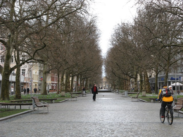 Blick entlang Hauptstraße, Dresden-Neustadt