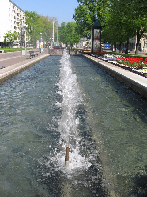 Brunnen beim Kongresszentrum