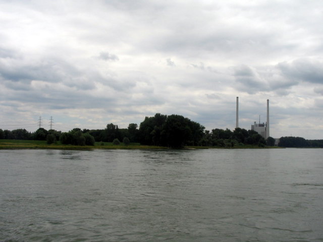 Rhein bei Karlsruhe