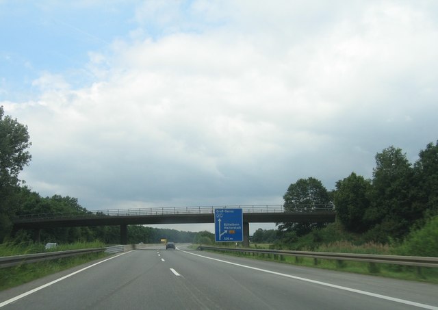 Autobahnkreuz A67/L42 bei Büttelborn