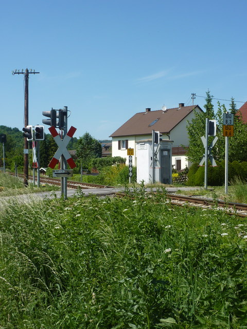 Bahnübergang bei Schlechtbach