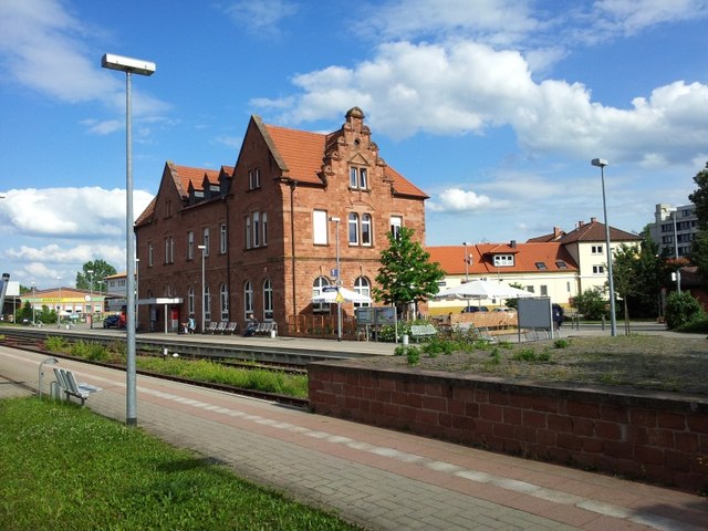 Bad Bergzabern, Bahnhof