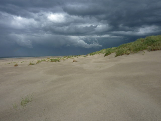 Strand und Dünen im Norden Langeoogs