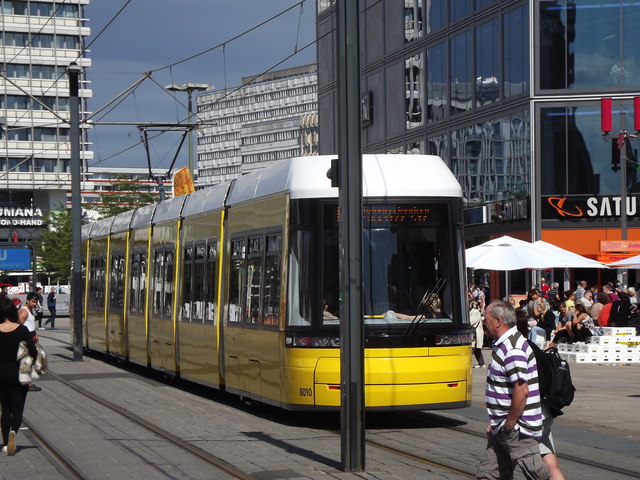 Tram, Alexanderplatz