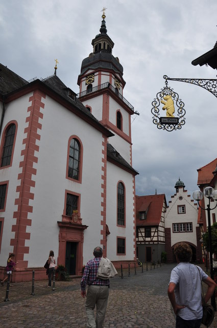 Erbach : Evangelical Church on Stadtel