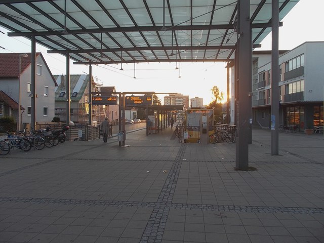 Stadtbahnendhaltestelle Nellingen (Nellingen light rail terminus)