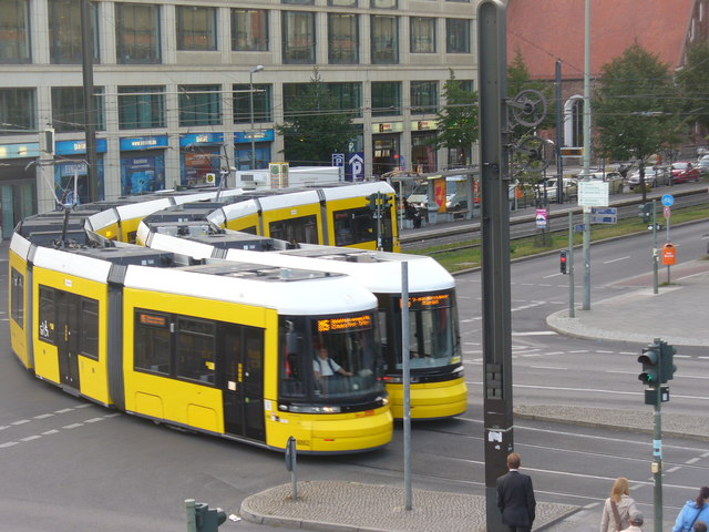 Trams in Berlin-Mitte