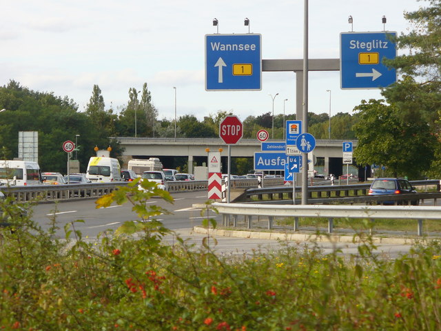 Autobahn Kreuz Zehlendorf (Zehlendorf Motorway Junction)