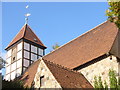 UUU9013 : Alte Dorfkirche - Turm (Old Village Church - Tower) von Colin Smith