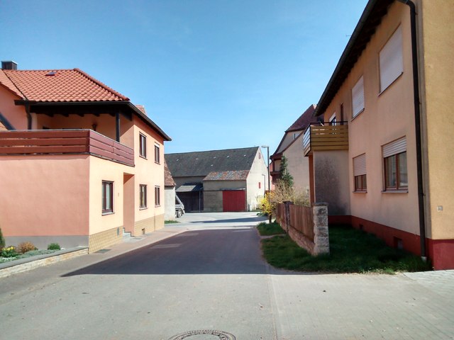Straße in Mausdorf