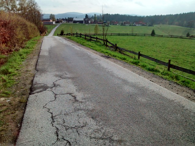 Straße in Riedelsbach