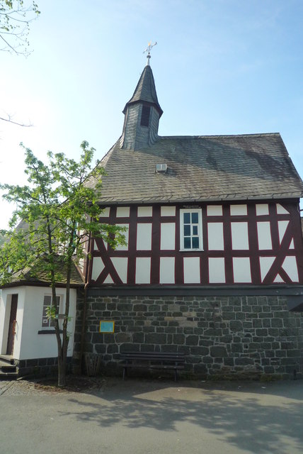 Fachwerkkapelle in Steinperf