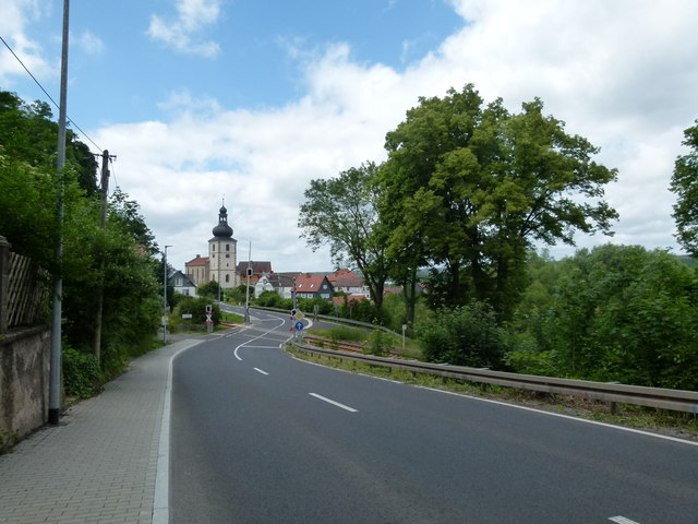 Bahnübergang auf der Bundesstraße 89
