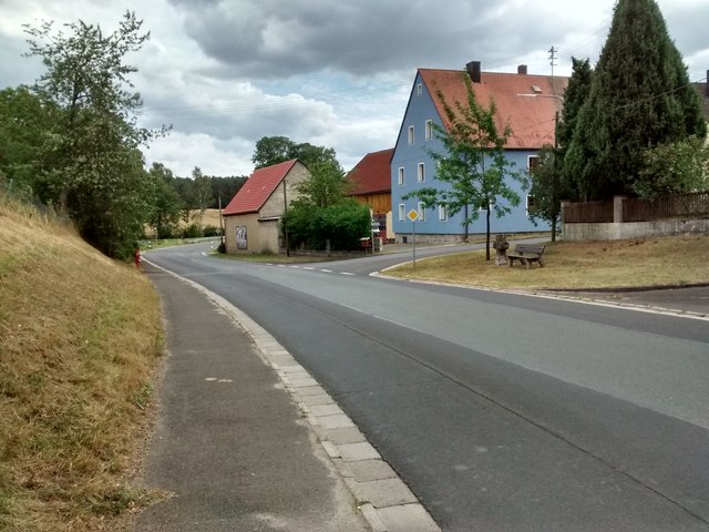 Die Sintmanner Straße in Sintmann