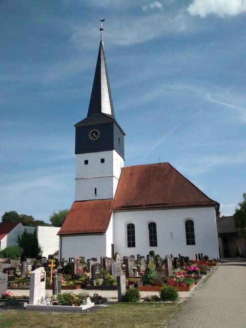 Die evang. Kirche in Weisendorf