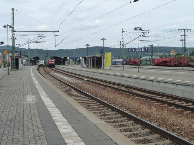 Bahnhof, Saalfeld [3]
