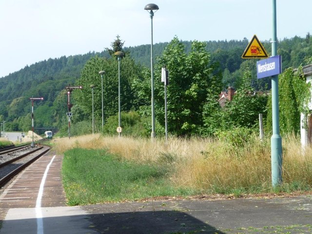 View south from Bahnhof Wernshausen
