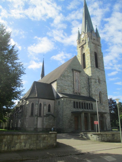 Bochum, Kirche Herz Mariäe in Günnigfeld