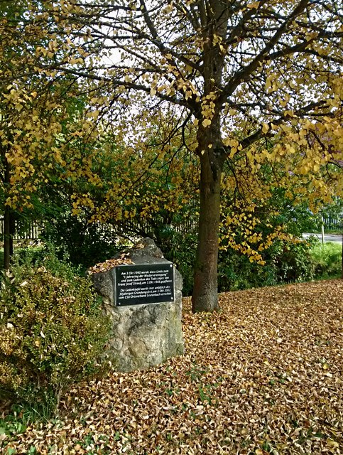 Gedenkstein in Leutenbach