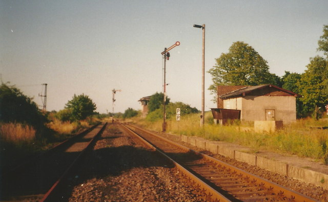 Im Bahnhof Barsikow (In Barsikow railway station)