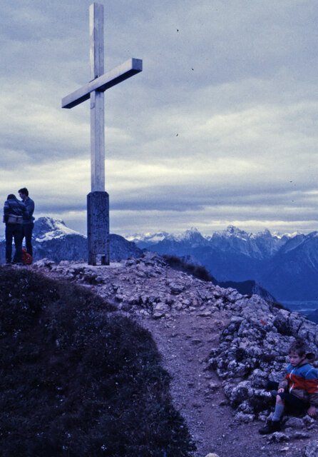 Branderschrofen - Gipfelkreuz