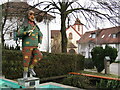 TNT0886 : Konstanz-Dettingen - Blaetzlebuebebrunnen ("Blaetzle Lad Fountain") by Colin Smith