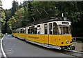 UVS4641 : Zug der Kirnitzschtalbahn am Beuthenfall von Norbert Kaiser