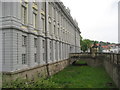 UPV1462 : Ansbach, Residenz, Ansicht mit Graben und Brücke by Richard Peschtrich