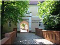 UVT5713 : Spremberg, Zugang zum Schlosshof von Lausitz-Fan