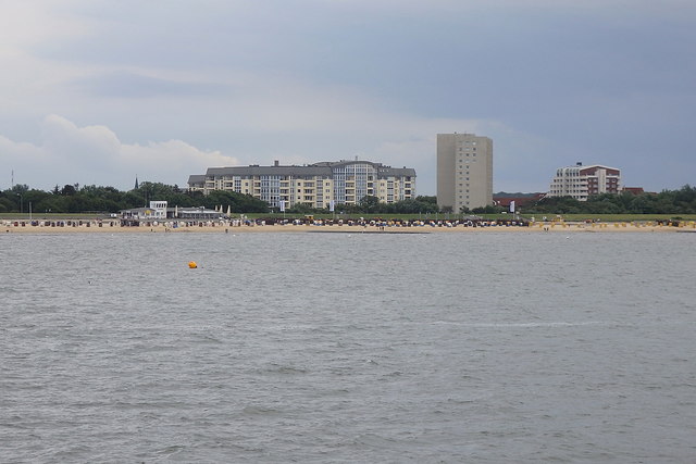 Kurpark-Residenz und Strandhochhaus, Döse, Cuxhaven
