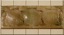 Keramikrelief "Schollen", Elbtunnel