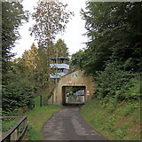 Tunnel durch die Skisprungschanze, Meinerzhagen