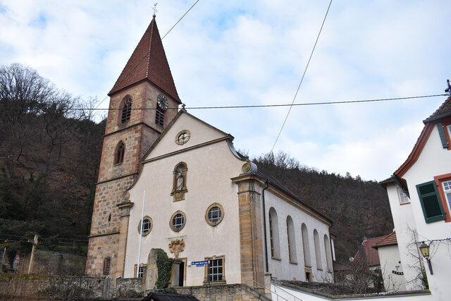 Königsbach, kath. Kirche St. Johannes