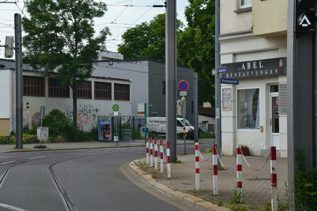 Hohepfortestr.- Ecke Weinbergstr. in Magdeburg