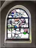 Fenster "Der Kämmerer Ebed Mehlech", Kreuzkirche, Wiedenest