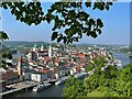UUP8781 : The River Danube at Passau von Graham Hogg