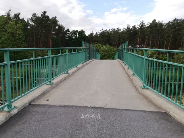 Zentendorf - Brücke über die Bahnstrecke