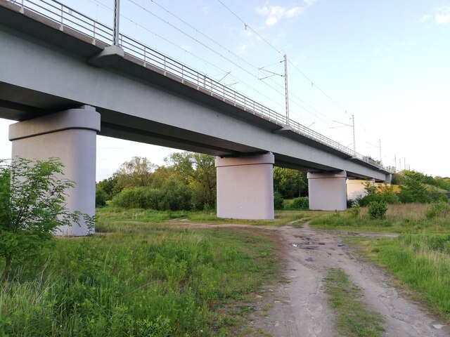 Zentendorf - Eisenbahnbrücke