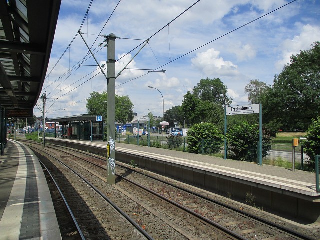 Dortmund, Stadtbahn-Haltestelle Fredenbaum