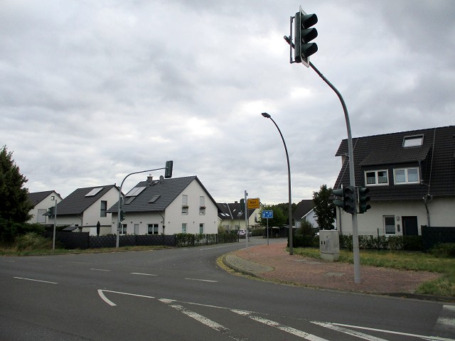 Marl, Ortseingang Teichstraße