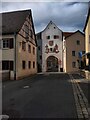 UPA6201 : Die Bayreuther Str. in Gräfenberg am Zugang zur Altstadt by Günter G