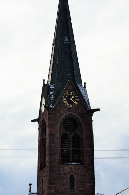 Palmbach: Turm der Waldenserkirche